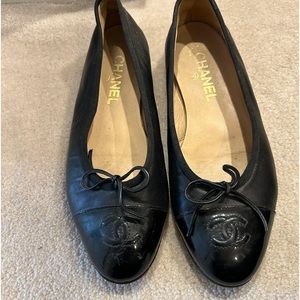 Authentic Chanel ballet flats